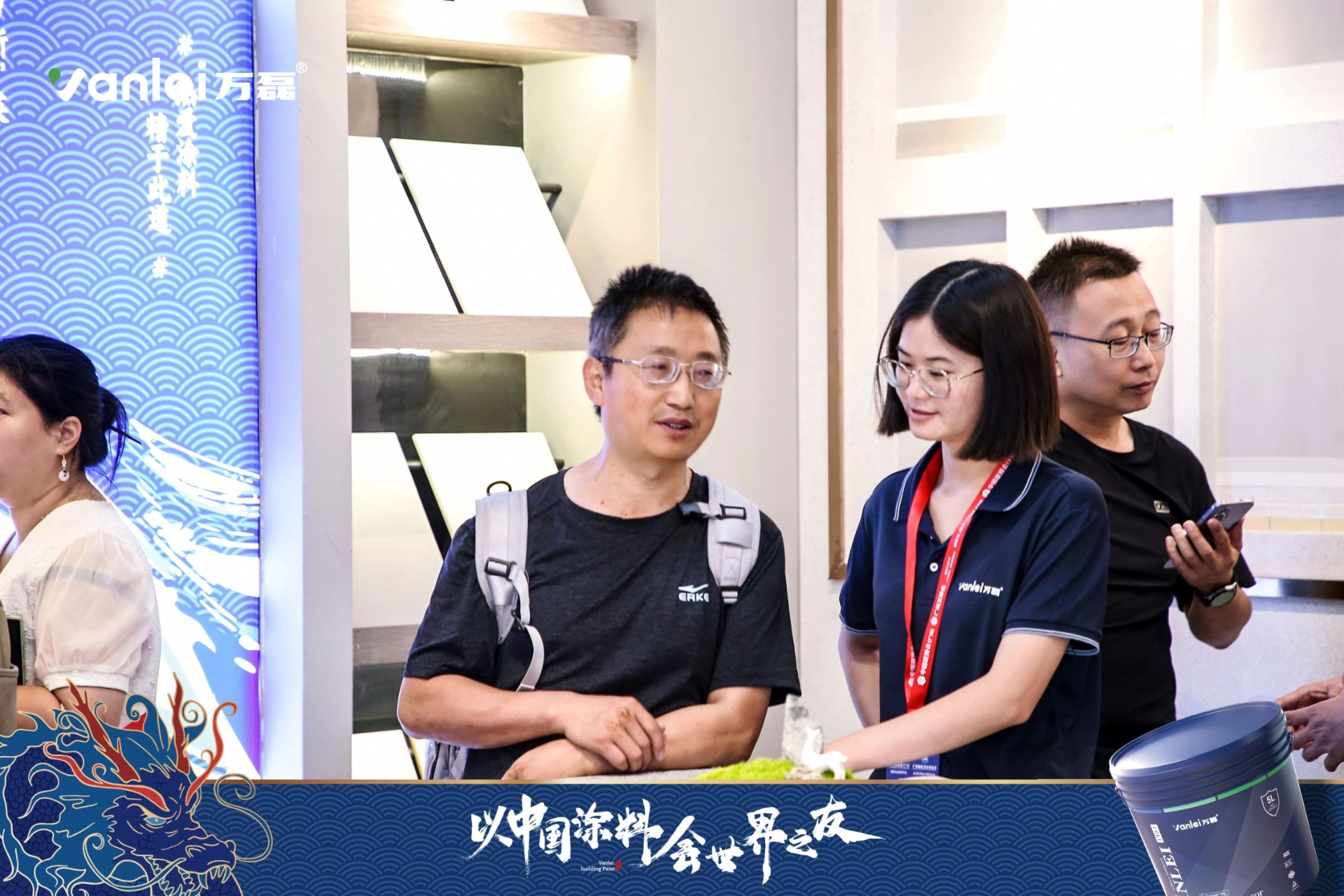 七年蟬聯(lián)展館人氣王！萬(wàn)磊涂料，以中國(guó)涂料，會(huì)世界之友